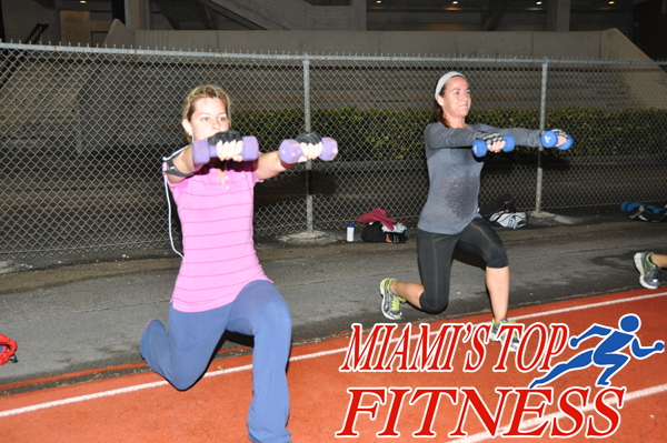 Lunges exercise Miami Fitness